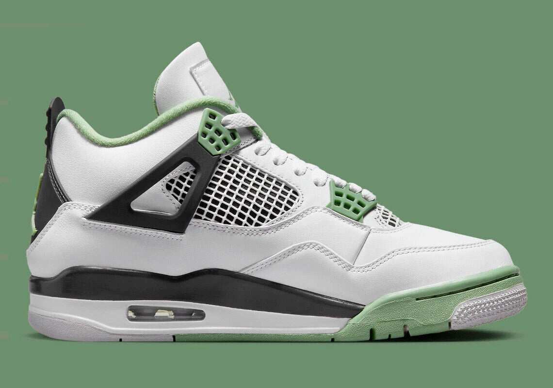 Nike Wmns Air Jordan 4 Retro Seafoam Oil Green AQ9129-103 US 5-15 Size New
