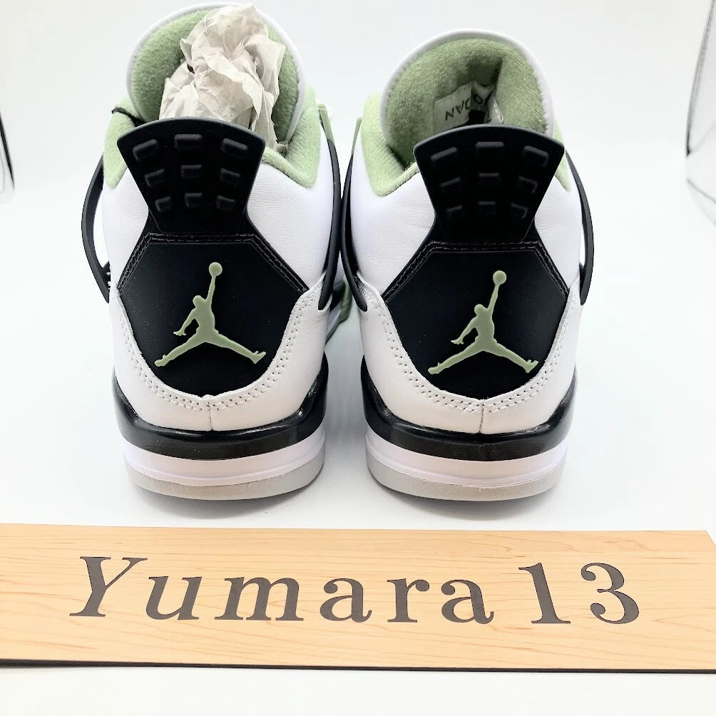 Nike Wmns Air Jordan 4 Retro Seafoam Oil Green AQ9129-103 US 5-15 Size New